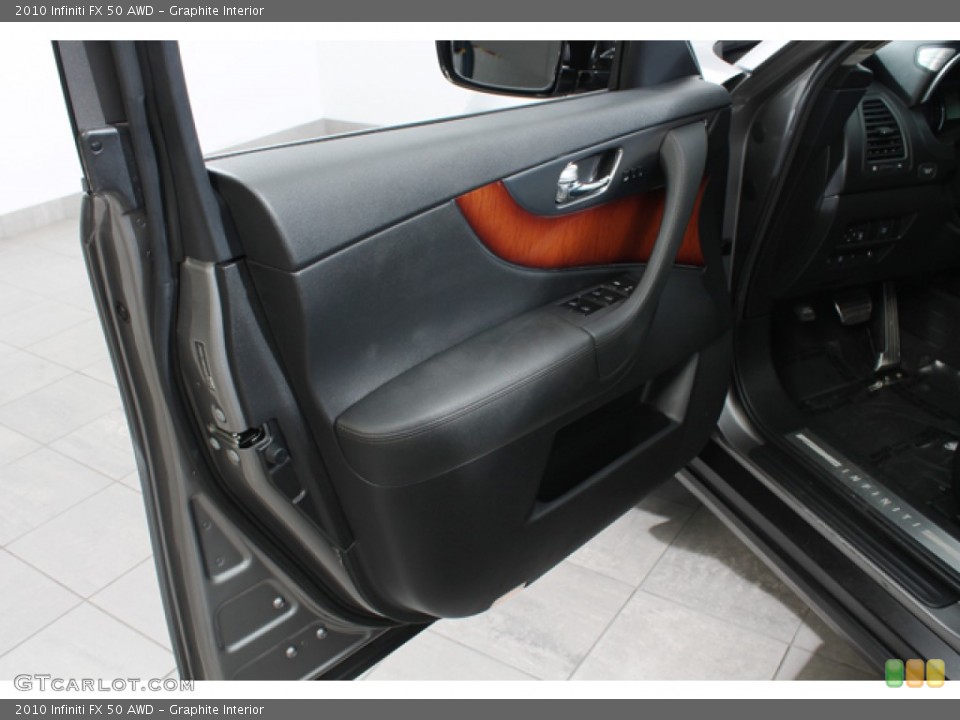 Graphite Interior Door Panel for the 2010 Infiniti FX 50 AWD #71214465