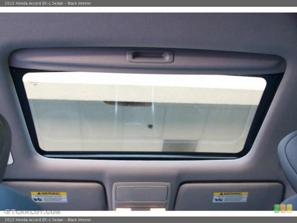 Black Interior Sunroof for the 2013 Honda Accord EX-L Sedan #71214805