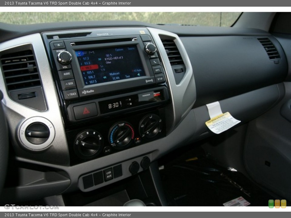 Graphite Interior Dashboard for the 2013 Toyota Tacoma V6 TRD Sport Double Cab 4x4 #71217979