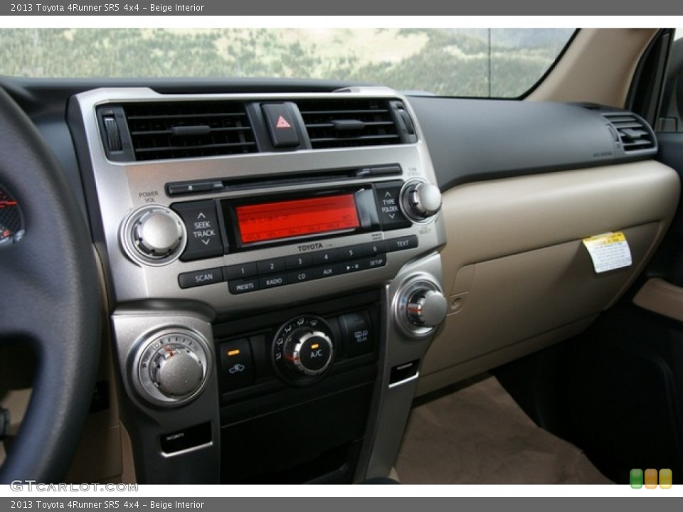 Beige Interior Dashboard for the 2013 Toyota 4Runner SR5 4x4 #71218498