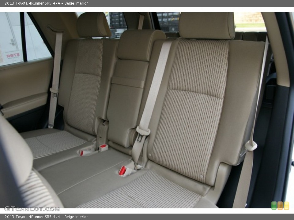 Beige Interior Rear Seat for the 2013 Toyota 4Runner SR5 4x4 #71218504