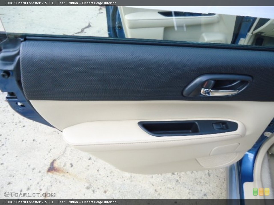 Desert Beige Interior Door Panel for the 2008 Subaru Forester 2.5 X L.L.Bean Edition #71219434