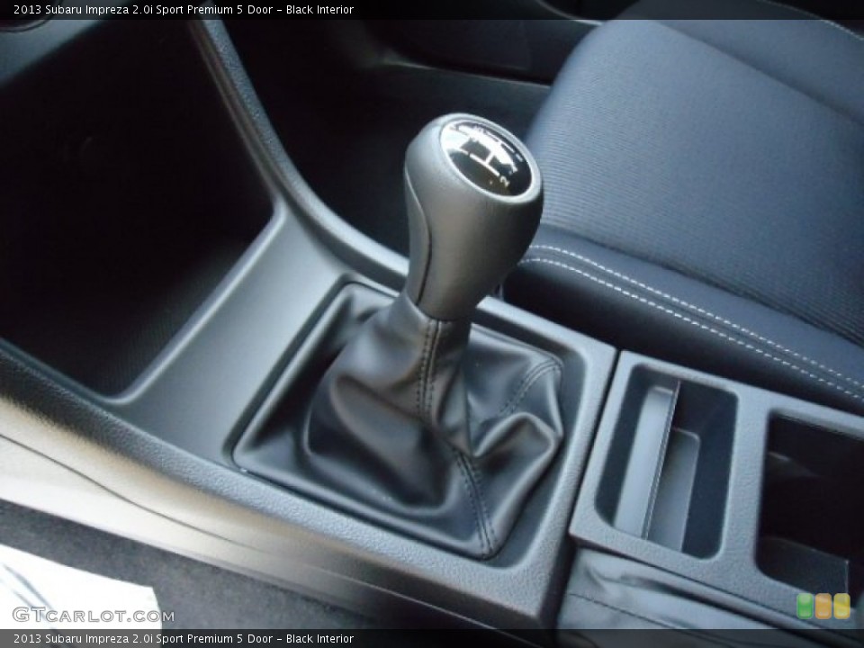 Black Interior Transmission for the 2013 Subaru Impreza 2.0i Sport Premium 5 Door #71220460