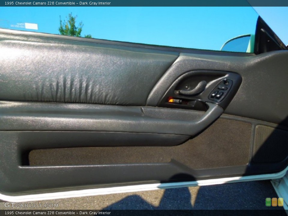 Dark Gray Interior Door Panel for the 1995 Chevrolet Camaro Z28 Convertible #71221177