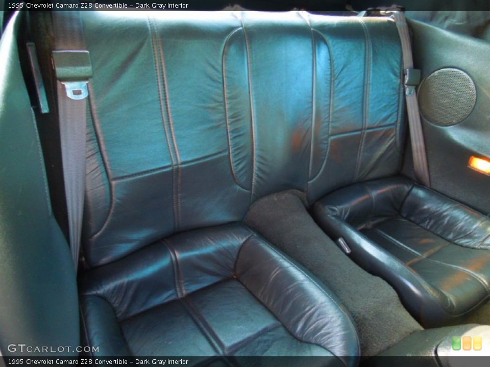 Dark Gray Interior Photo for the 1995 Chevrolet Camaro Z28 Convertible #71221210