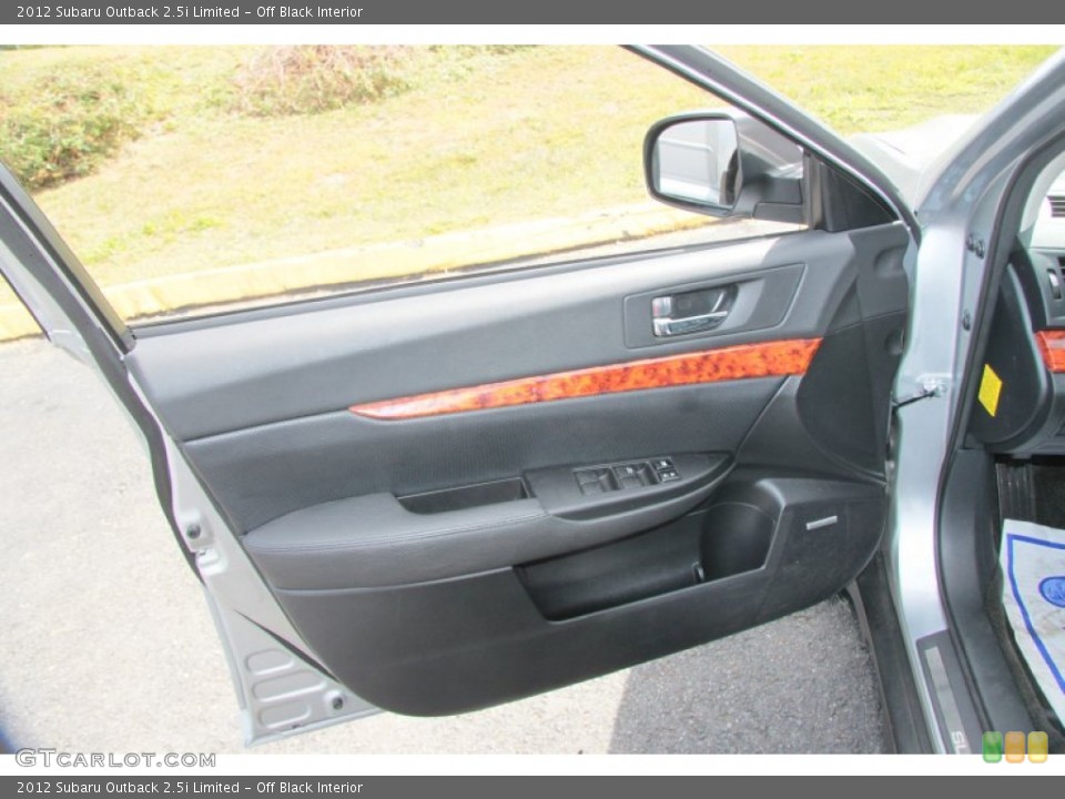 Off Black Interior Door Panel for the 2012 Subaru Outback 2.5i Limited #71221249