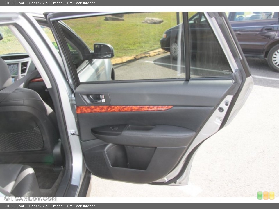 Off Black Interior Door Panel for the 2012 Subaru Outback 2.5i Limited #71221255