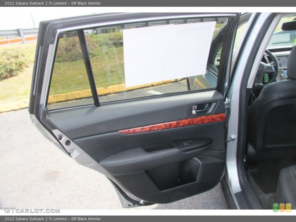 Off Black Interior Door Panel for the 2012 Subaru Outback 2.5i Limited #71221261