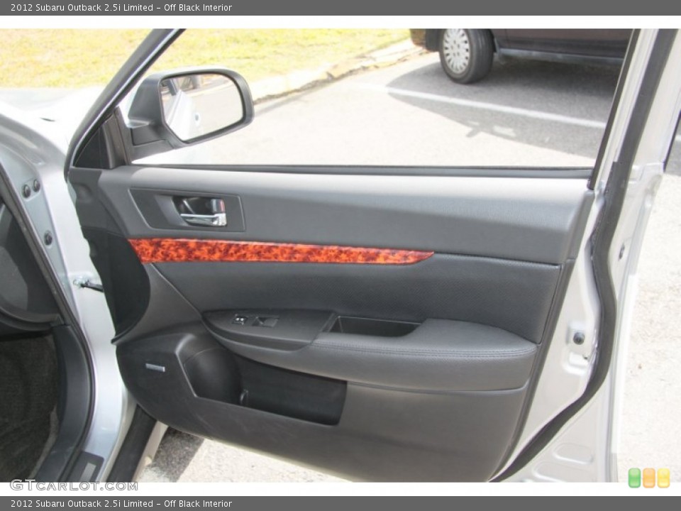 Off Black Interior Door Panel for the 2012 Subaru Outback 2.5i Limited #71221267