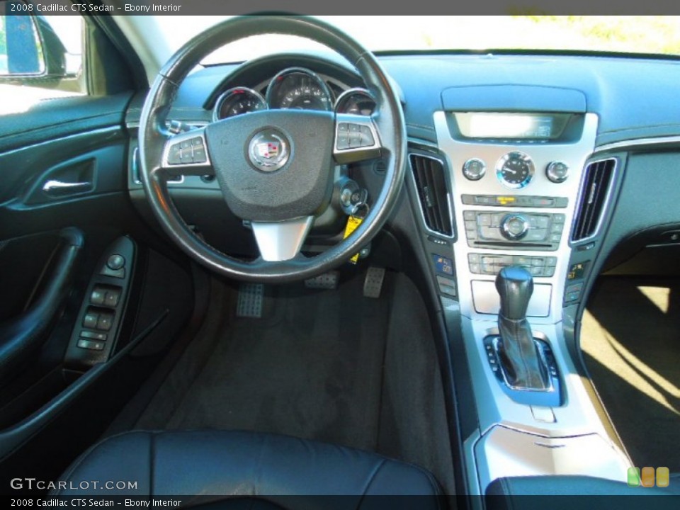 Ebony Interior Dashboard for the 2008 Cadillac CTS Sedan #71221360