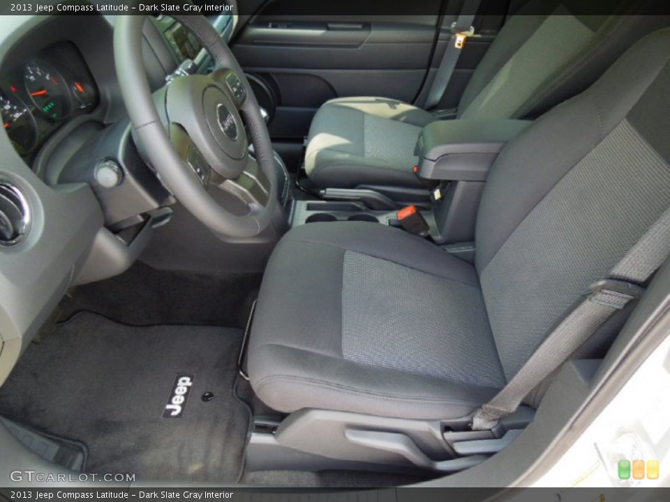 Dark Slate Gray Interior Photo for the 2013 Jeep Compass Latitude #71221774
