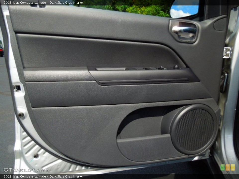 Dark Slate Gray Interior Door Panel for the 2013 Jeep Compass Latitude #71221786