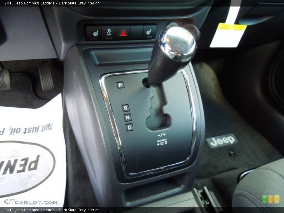 Dark Slate Gray Interior Transmission for the 2013 Jeep Compass Latitude #71221792
