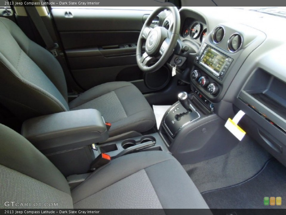 Dark Slate Gray Interior Photo for the 2013 Jeep Compass Latitude #71221858