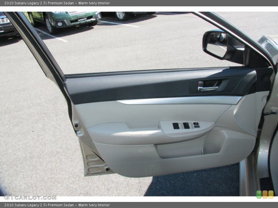 Warm Ivory Interior Door Panel for the 2010 Subaru Legacy 2.5i Premium Sedan #71221873