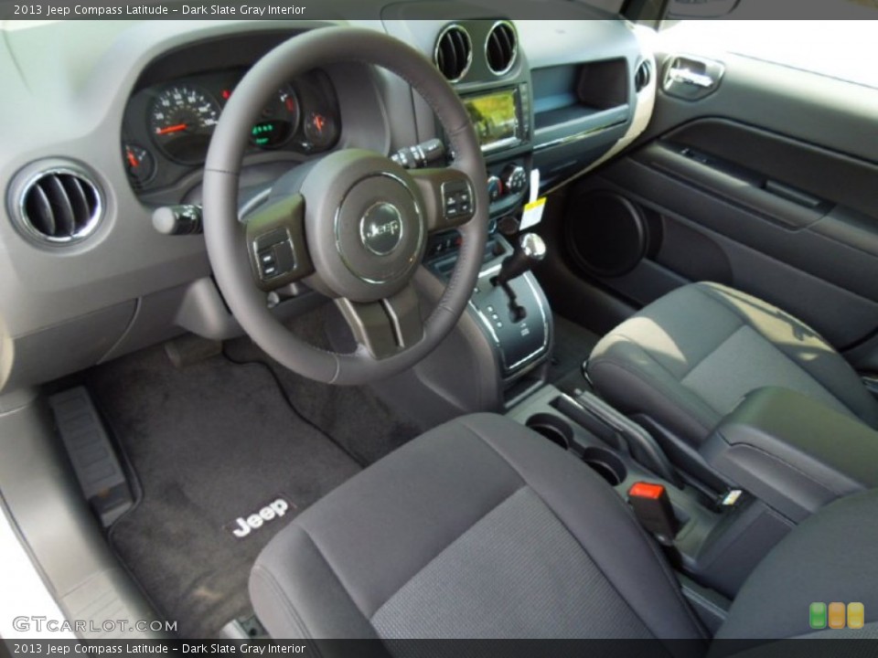 Dark Slate Gray Interior Prime Interior for the 2013 Jeep Compass Latitude #71221884