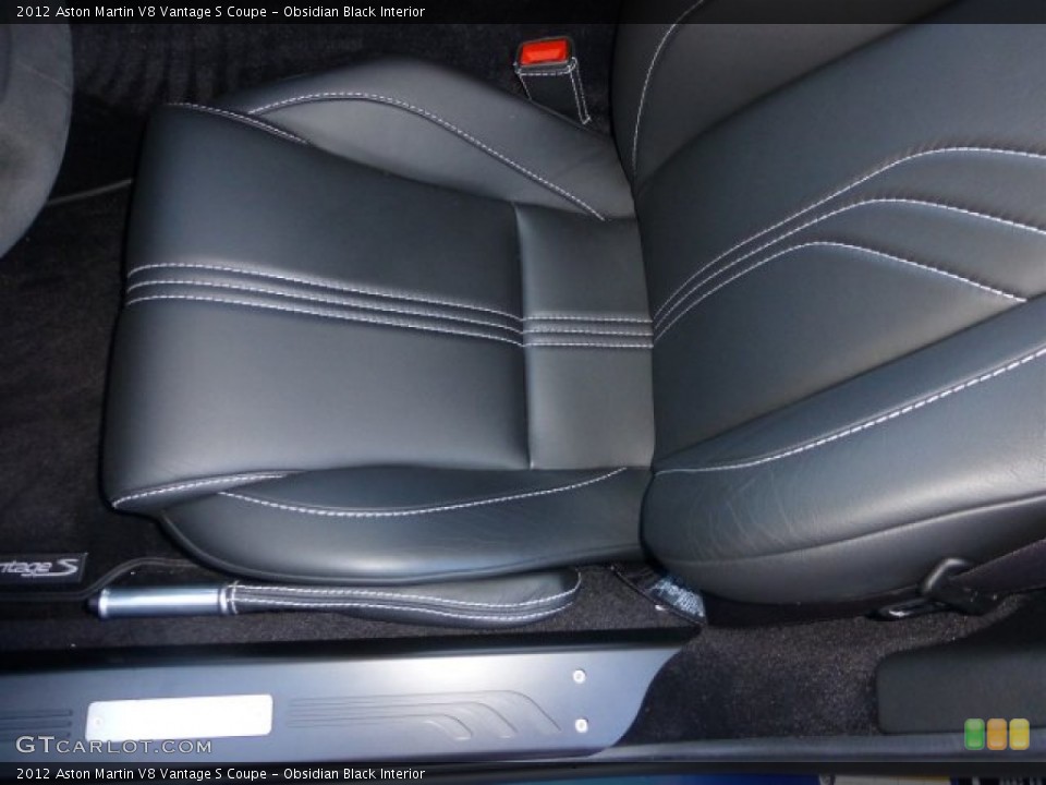 Obsidian Black Interior Photo for the 2012 Aston Martin V8 Vantage S Coupe #71222032