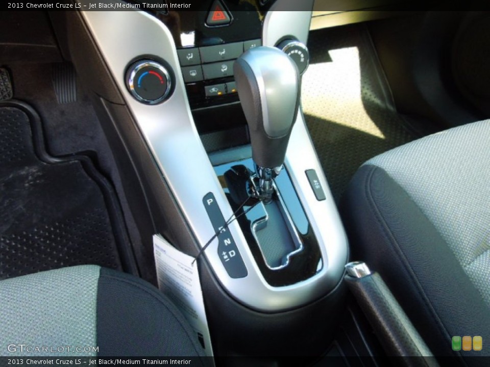Jet Black/Medium Titanium Interior Transmission for the 2013 Chevrolet Cruze LS #71225052