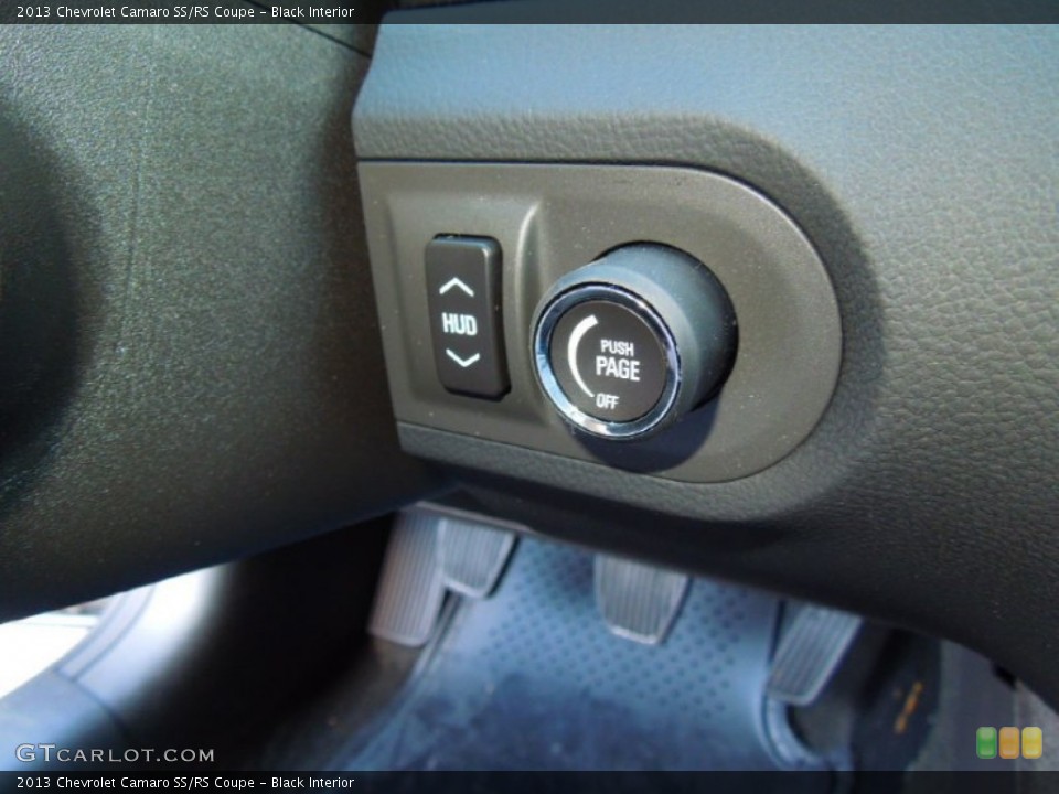 Black Interior Controls for the 2013 Chevrolet Camaro SS/RS Coupe #71225340