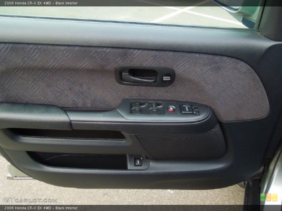 Black Interior Door Panel for the 2006 Honda CR-V EX 4WD #71226000