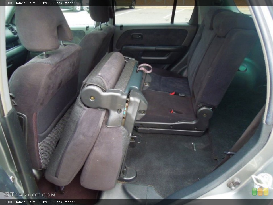Black Interior Rear Seat for the 2006 Honda CR-V EX 4WD #71226054