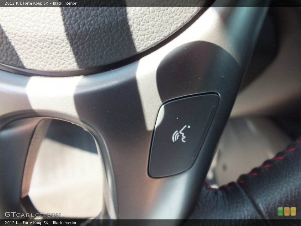 Black Interior Controls for the 2012 Kia Forte Koup SX #71231034