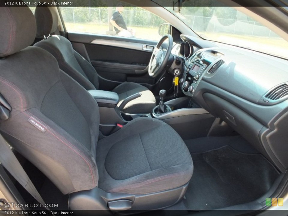 Black Interior Photo for the 2012 Kia Forte Koup SX #71231196
