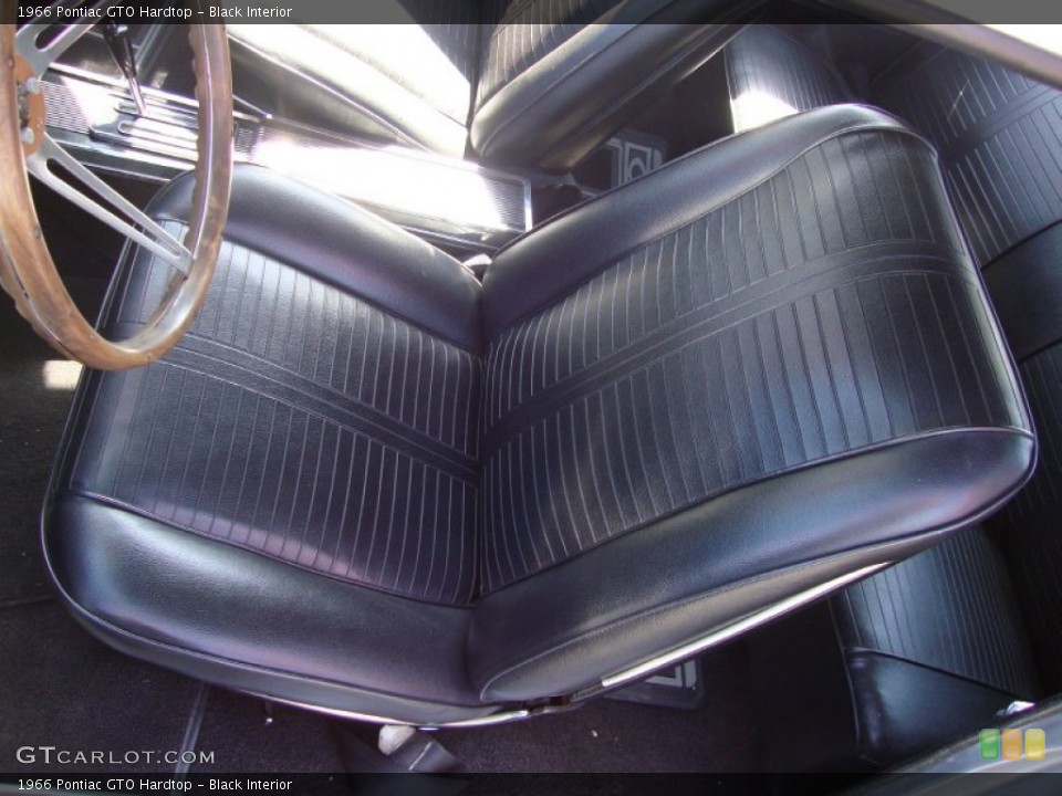 Black 1966 Pontiac GTO Interiors