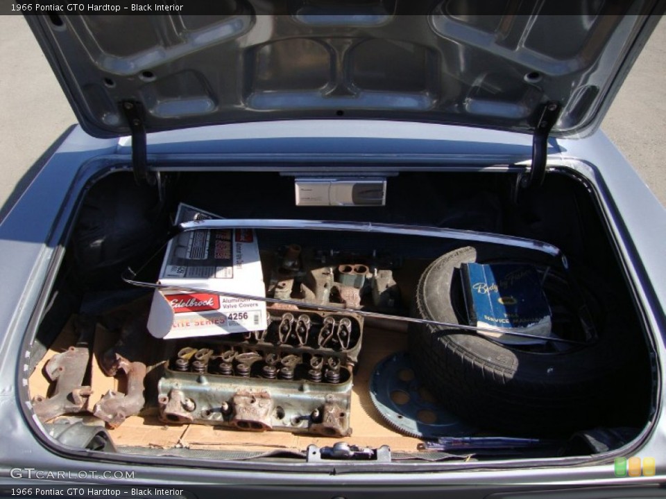 Black Interior Trunk for the 1966 Pontiac GTO Hardtop #71232105