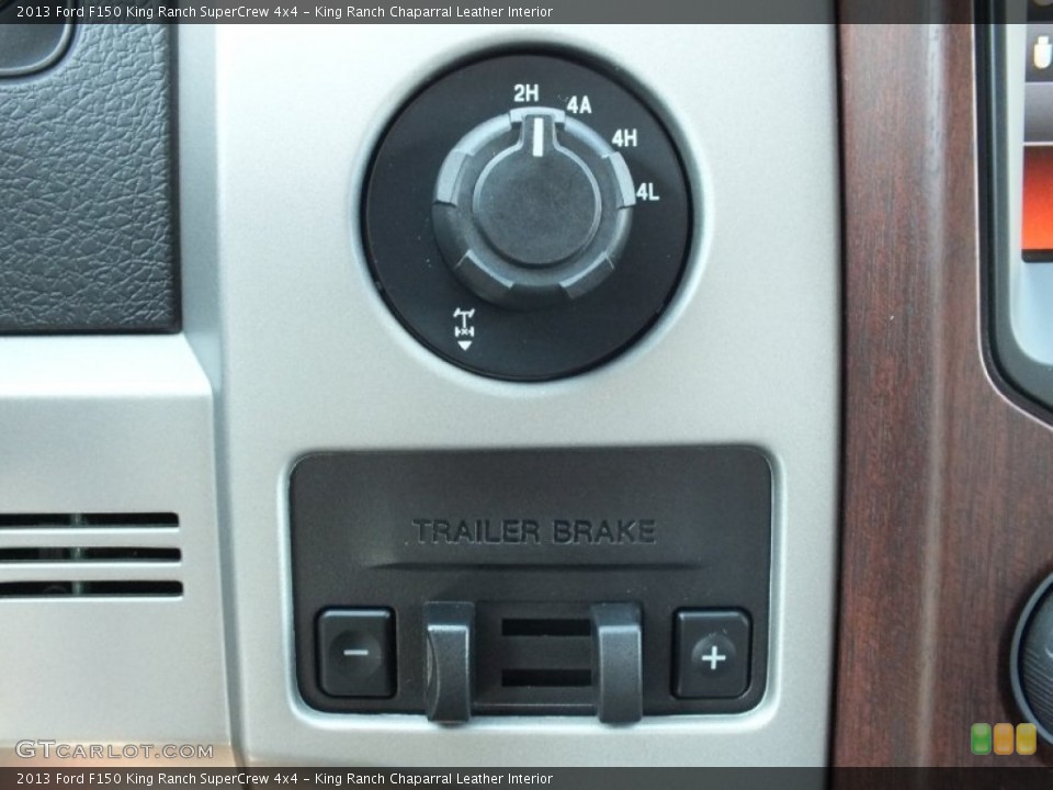 King Ranch Chaparral Leather Interior Controls for the 2013 Ford F150 King Ranch SuperCrew 4x4 #71233281