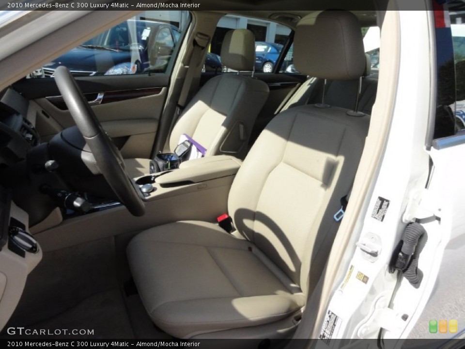 Almond/Mocha Interior Front Seat for the 2010 Mercedes-Benz C 300 Luxury 4Matic #71236812