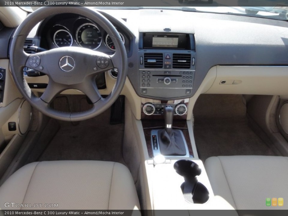 Almond/Mocha Interior Dashboard for the 2010 Mercedes-Benz C 300 Luxury 4Matic #71236872