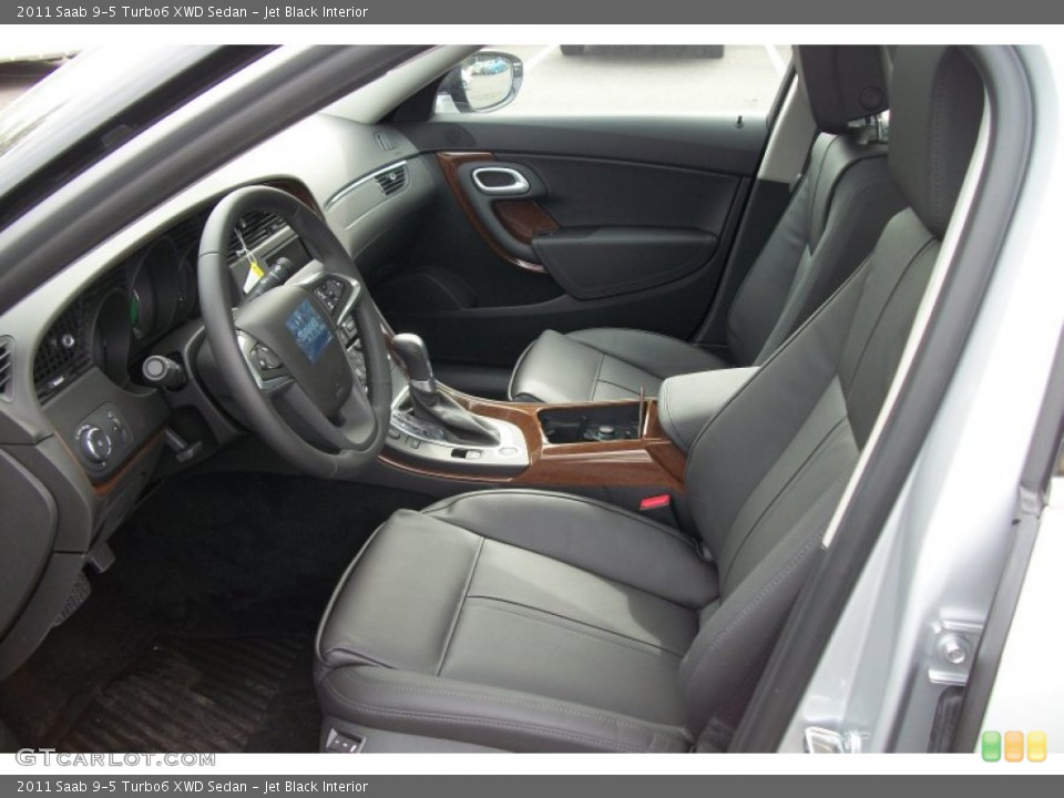 Jet Black Interior Photo for the 2011 Saab 9-5 Turbo6 XWD Sedan #71237443