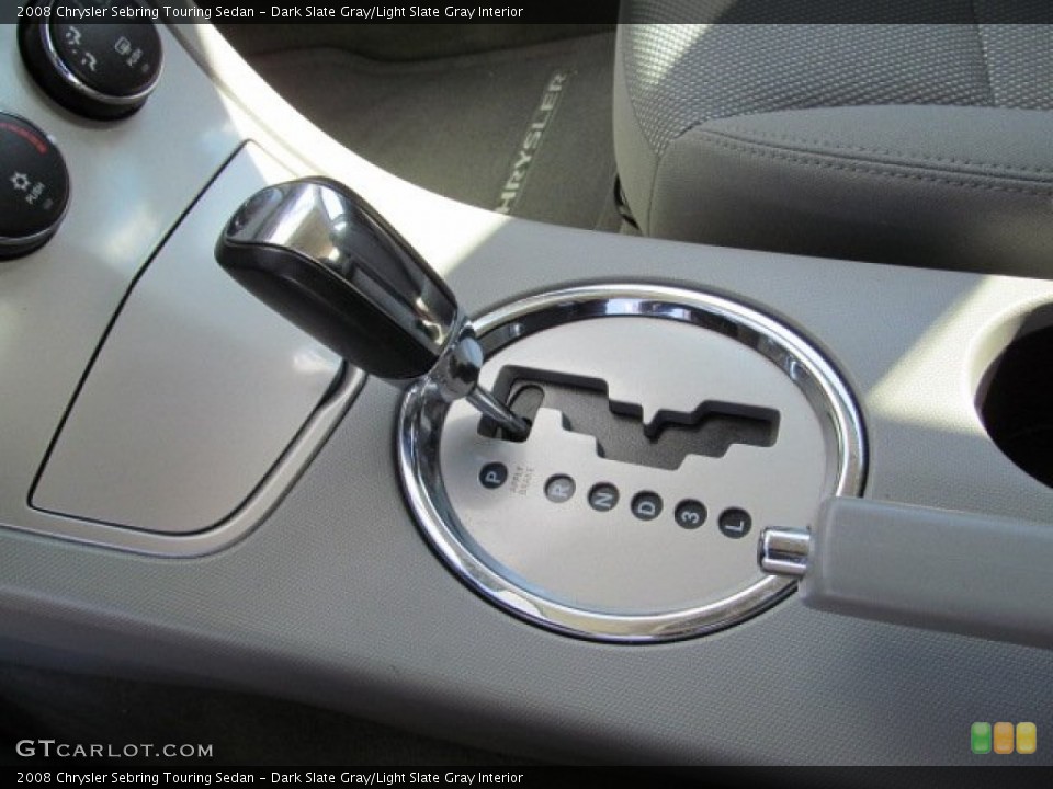 Dark Slate Gray/Light Slate Gray Interior Transmission for the 2008 Chrysler Sebring Touring Sedan #71237952