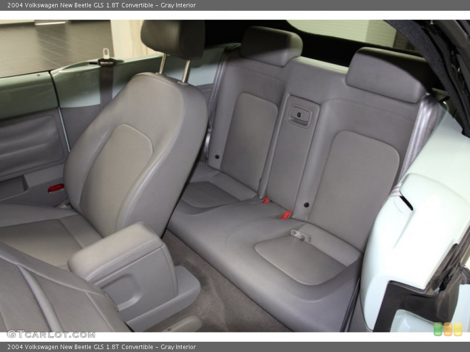 Gray Interior Rear Seat for the 2004 Volkswagen New Beetle GLS 1.8T Convertible #71241943