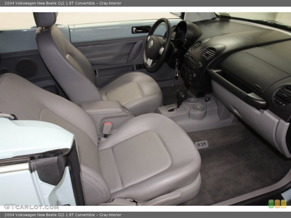 Gray Interior Front Seat for the 2004 Volkswagen New Beetle GLS 1.8T Convertible #71242048