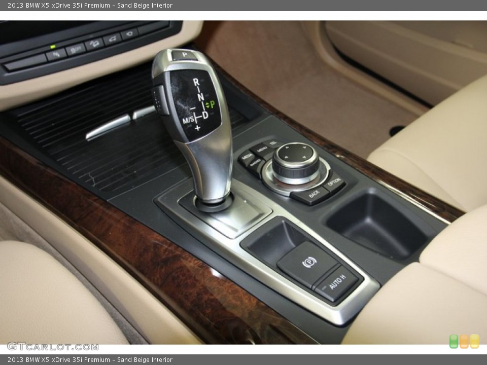 Sand Beige Interior Transmission for the 2013 BMW X5 xDrive 35i Premium #71242735