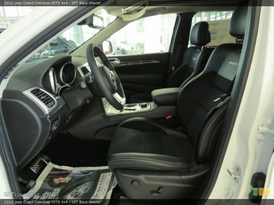 SRT Black Interior Photo for the 2013 Jeep Grand Cherokee SRT8 4x4 #71242960
