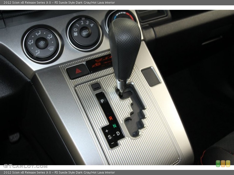 RS Suede Style Dark Gray/Hot Lava Interior Transmission for the 2012 Scion xB Release Series 9.0 #71243017