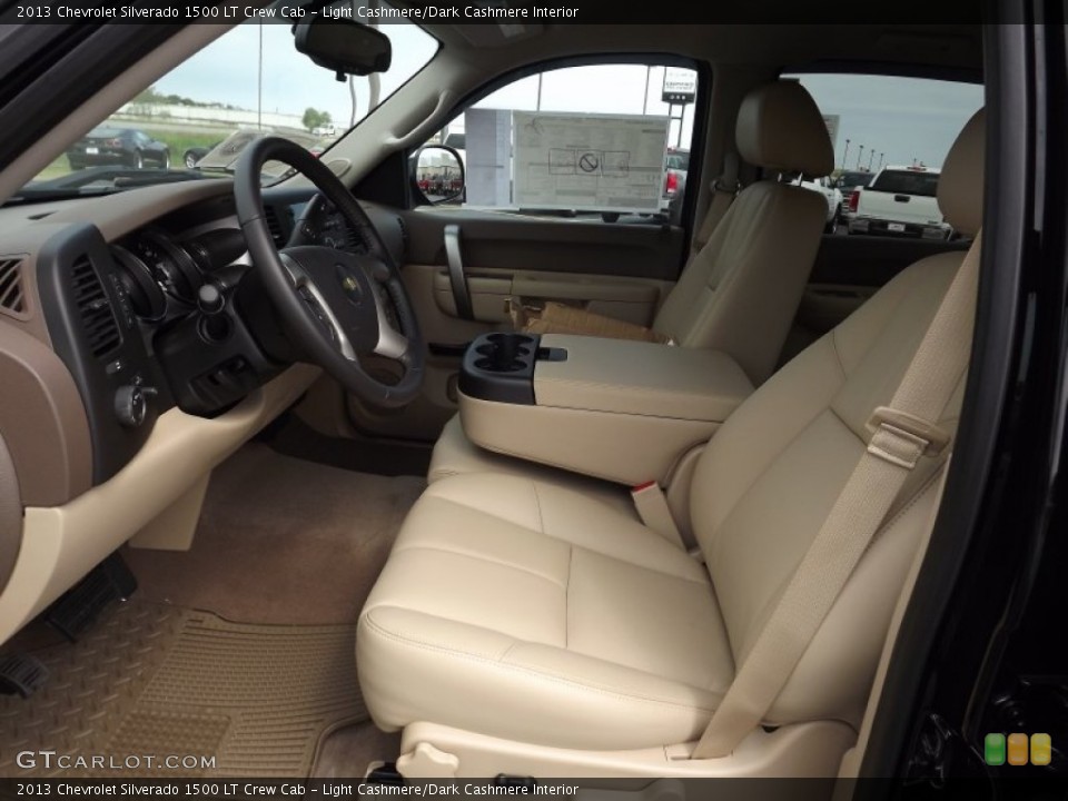 Light Cashmere/Dark Cashmere Interior Photo for the 2013 Chevrolet Silverado 1500 LT Crew Cab #71243677