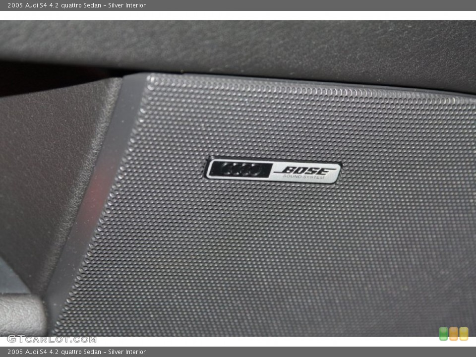 Silver Interior Audio System for the 2005 Audi S4 4.2 quattro Sedan #71243917