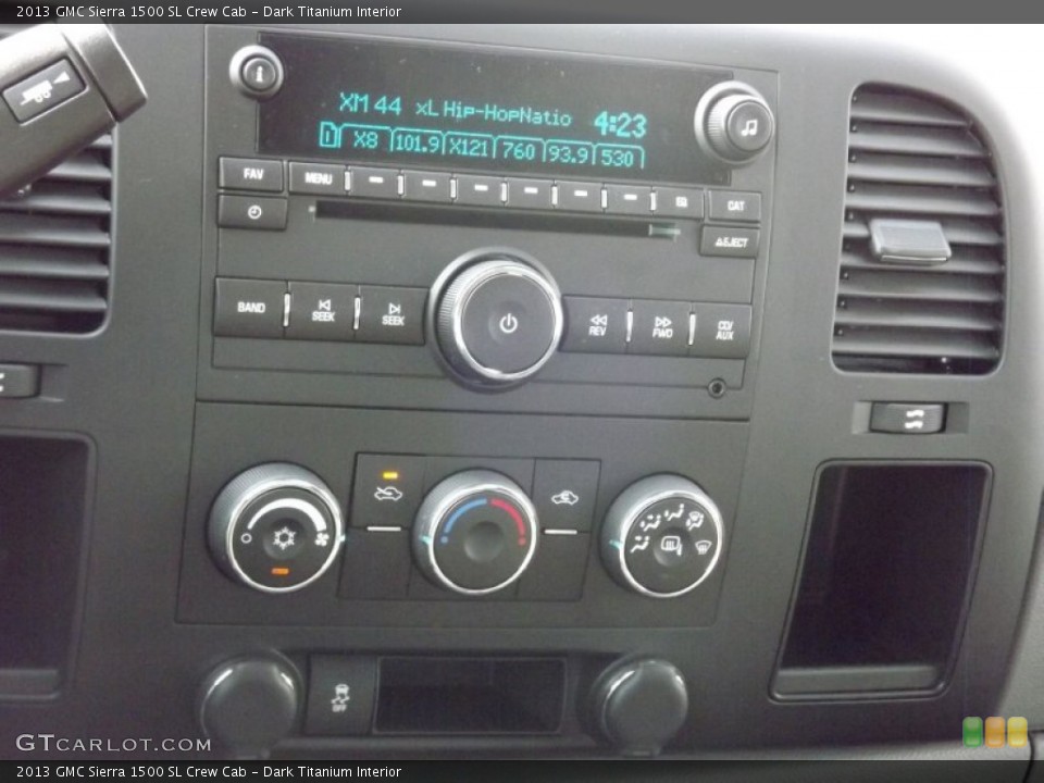 Dark Titanium Interior Audio System for the 2013 GMC Sierra 1500 SL Crew Cab #71244169