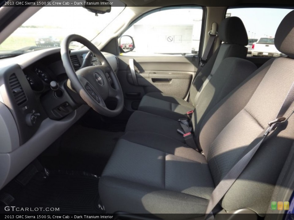 Dark Titanium Interior Photo for the 2013 GMC Sierra 1500 SL Crew Cab #71244184
