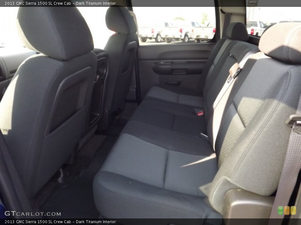Dark Titanium Interior Photo for the 2013 GMC Sierra 1500 SL Crew Cab #71244203