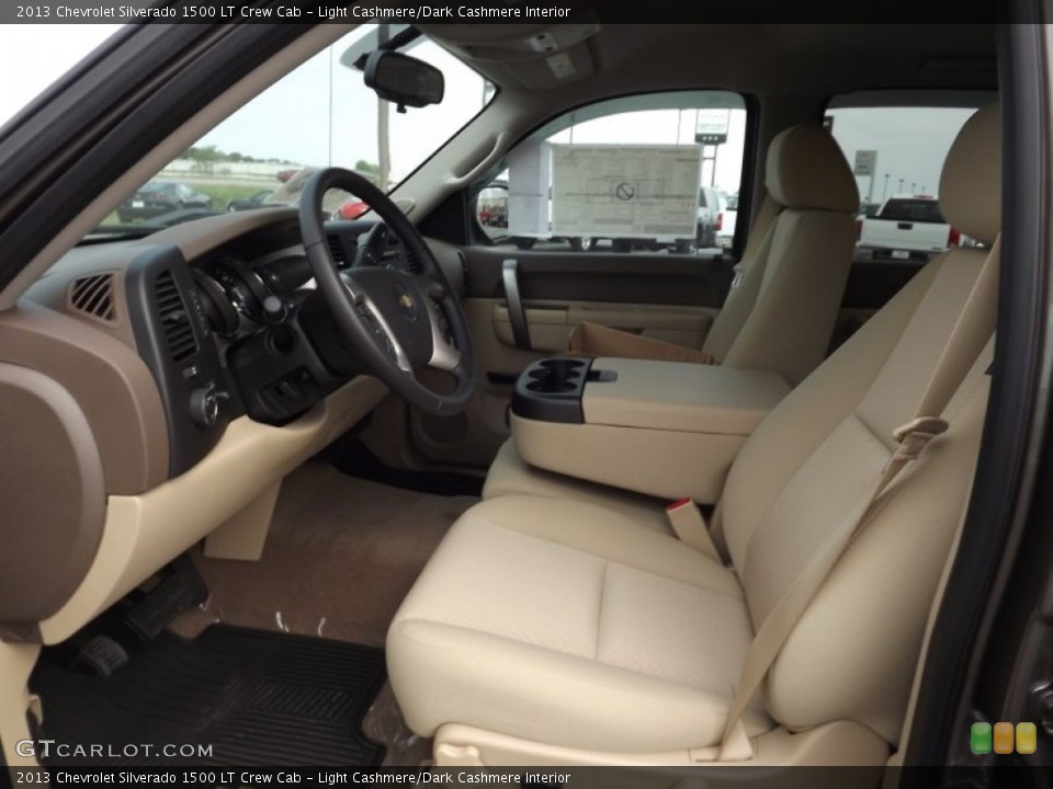 Light Cashmere/Dark Cashmere Interior Photo for the 2013 Chevrolet Silverado 1500 LT Crew Cab #71244337
