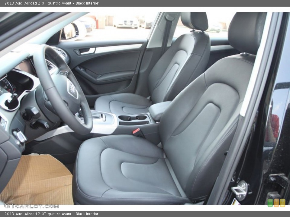 Black Interior Front Seat for the 2013 Audi Allroad 2.0T quattro Avant #71244643
