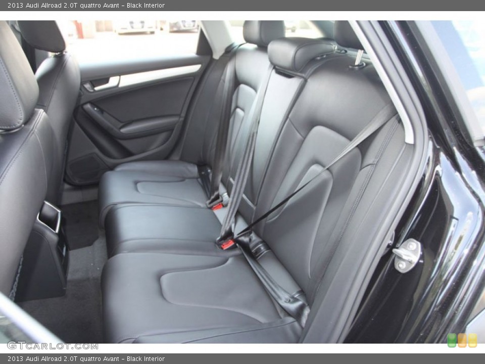 Black Interior Rear Seat for the 2013 Audi Allroad 2.0T quattro Avant #71244652