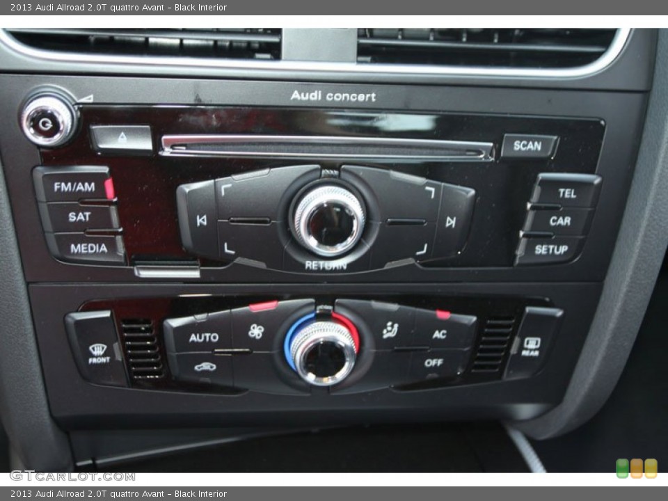 Black Interior Controls for the 2013 Audi Allroad 2.0T quattro Avant #71244697