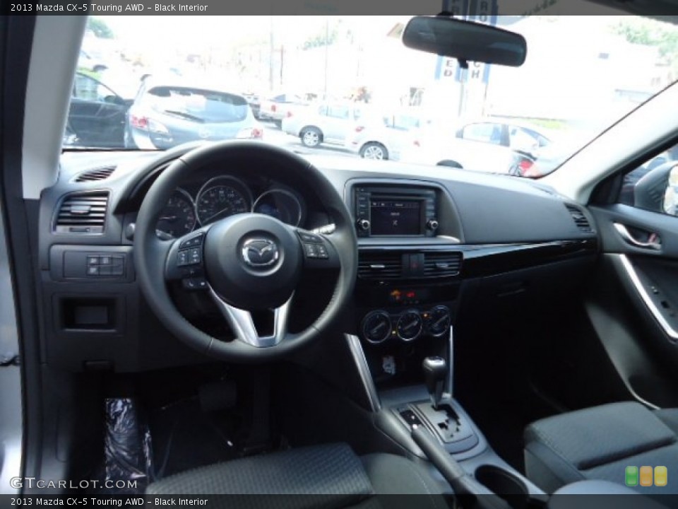 Black Interior Dashboard for the 2013 Mazda CX-5 Touring AWD #71246218