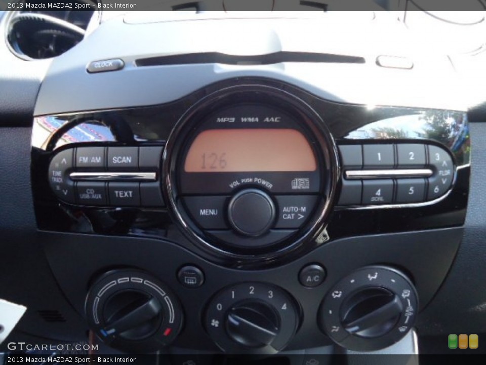 Black Interior Audio System for the 2013 Mazda MAZDA2 Sport #71246452